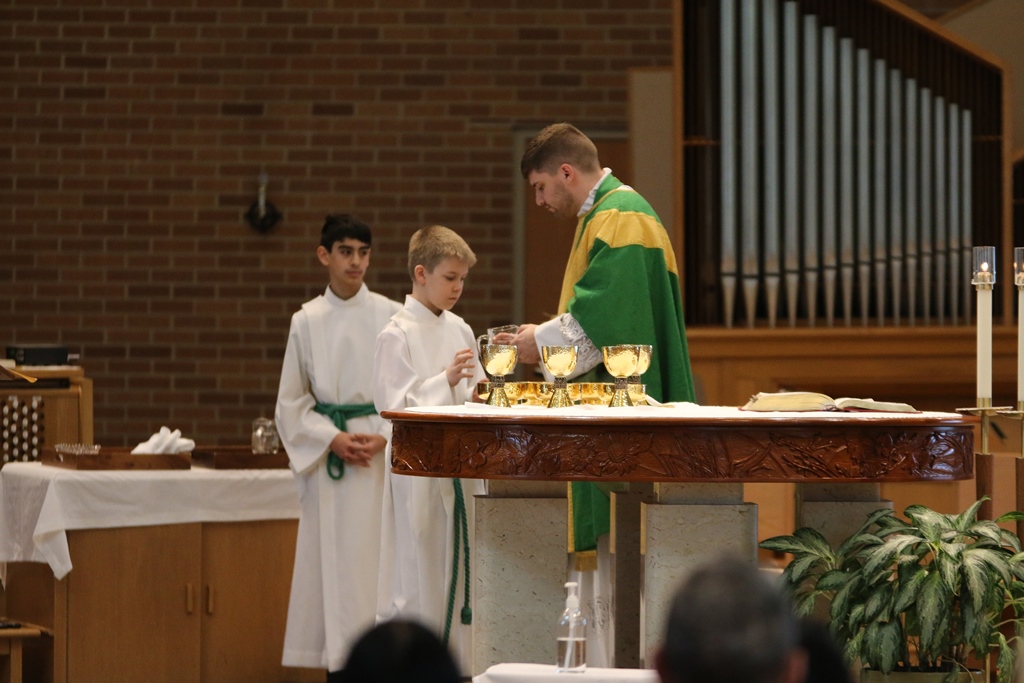 Mass at St. Francis de Sales Photos - Catholic Schools Week 2023